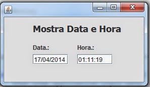 Códigos TI: Post 5 - Pegando data e hora com TimerBean no Java