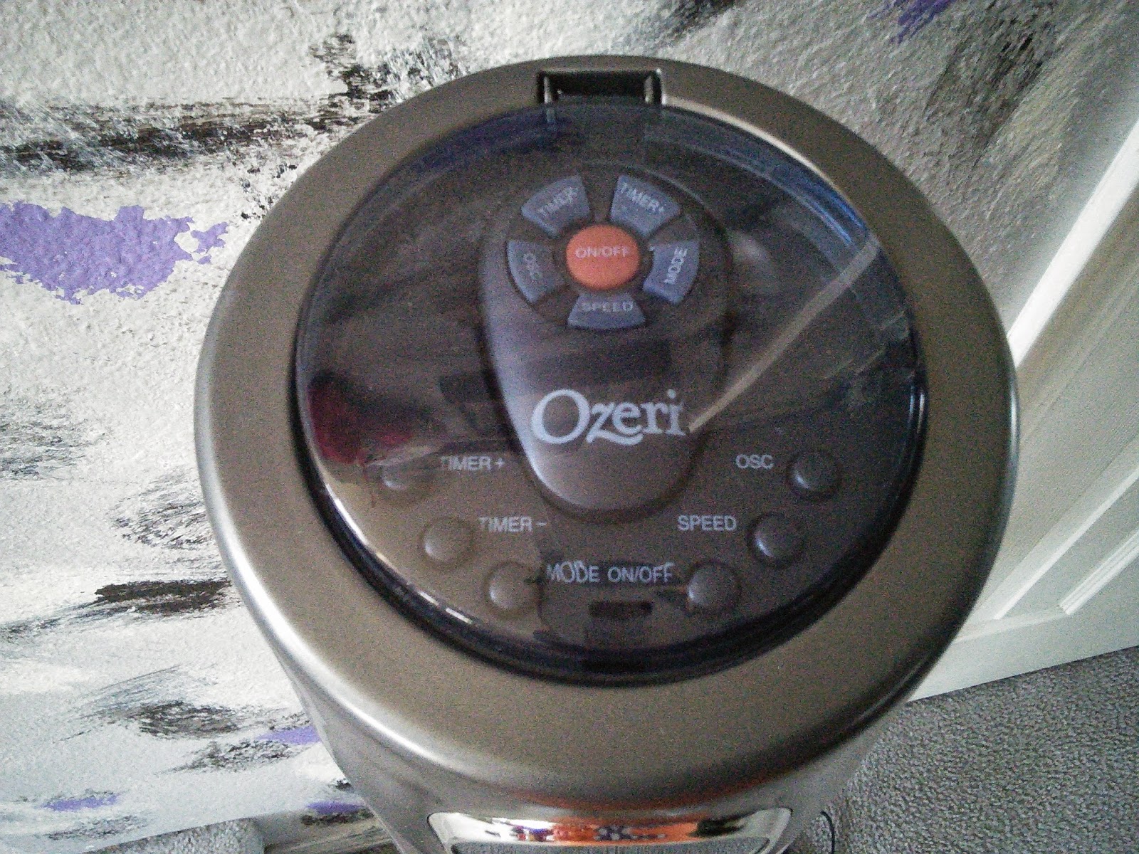 Ozeri Ultra 42 in. Wind Fan Adjustable Oscillating Tower Fan with