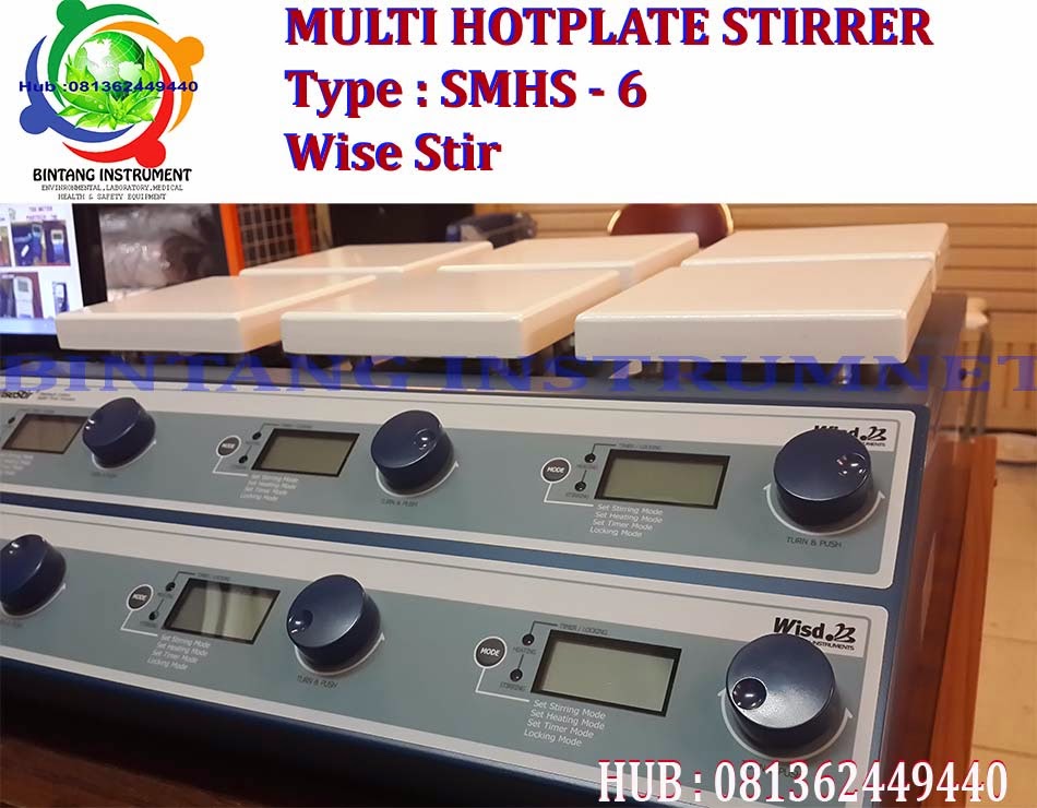 BINTANG INSTRUMENT 081362449440 Jual multi point hotplate stirrer