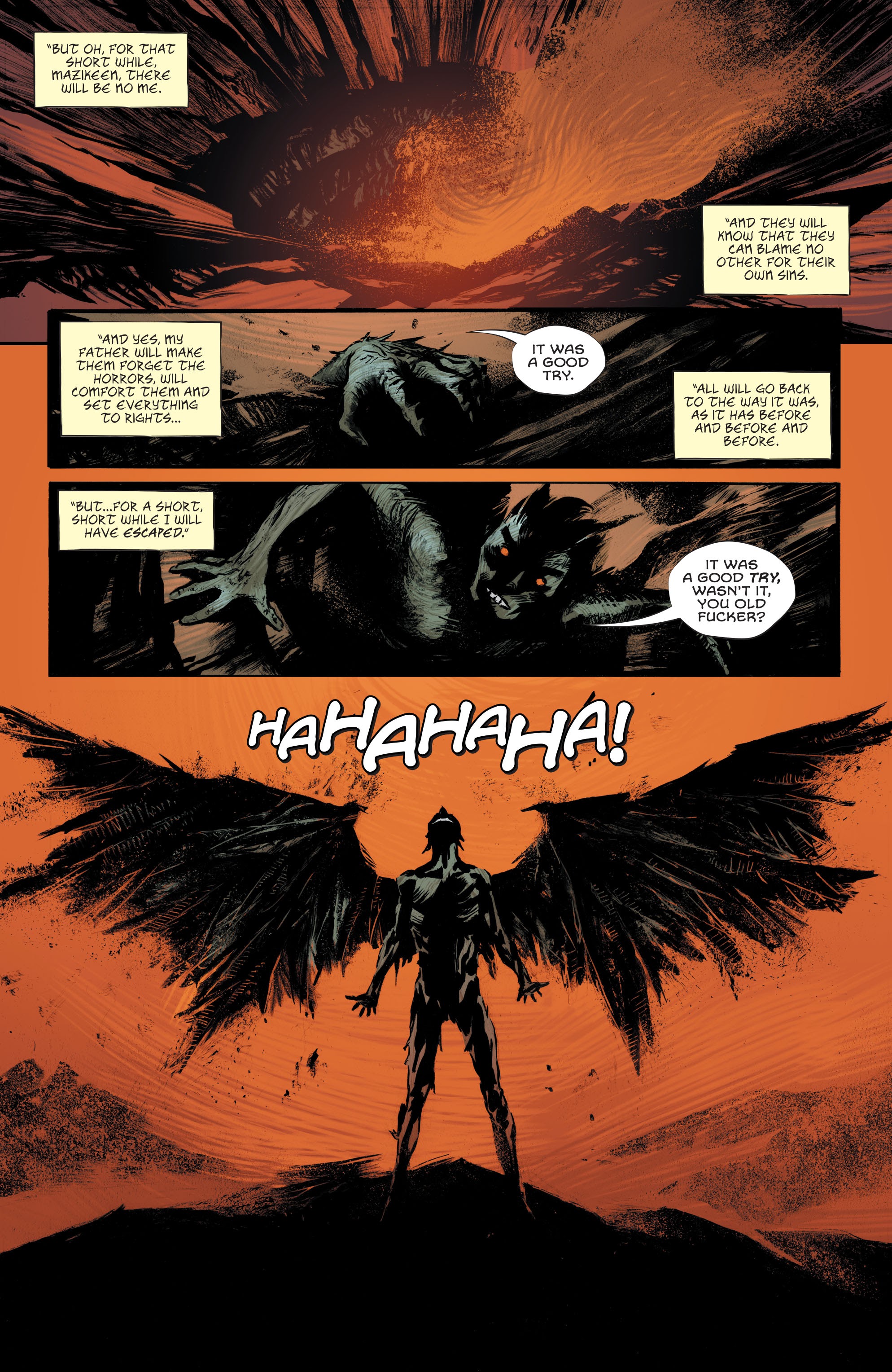 Read online Lucifer (2018) comic -  Issue # _TPB The Devil At Heart - 123