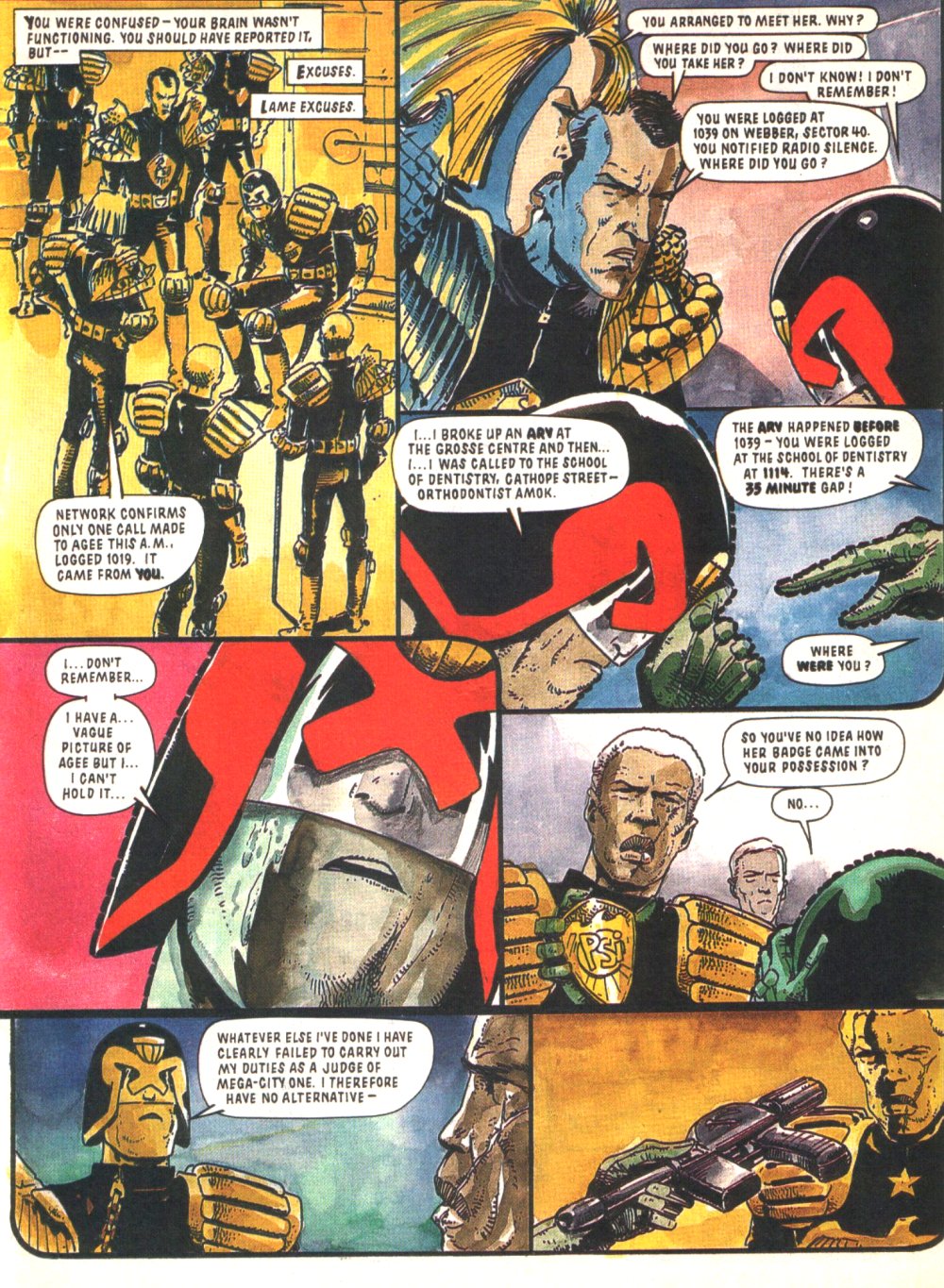 Read online Judge Dredd: The Complete Case Files comic -  Issue # TPB 14 (Part 1) - 157