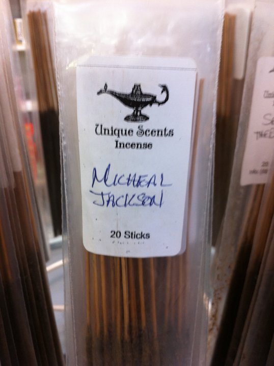 jdmckay What does Michael Jackson incense smell like?