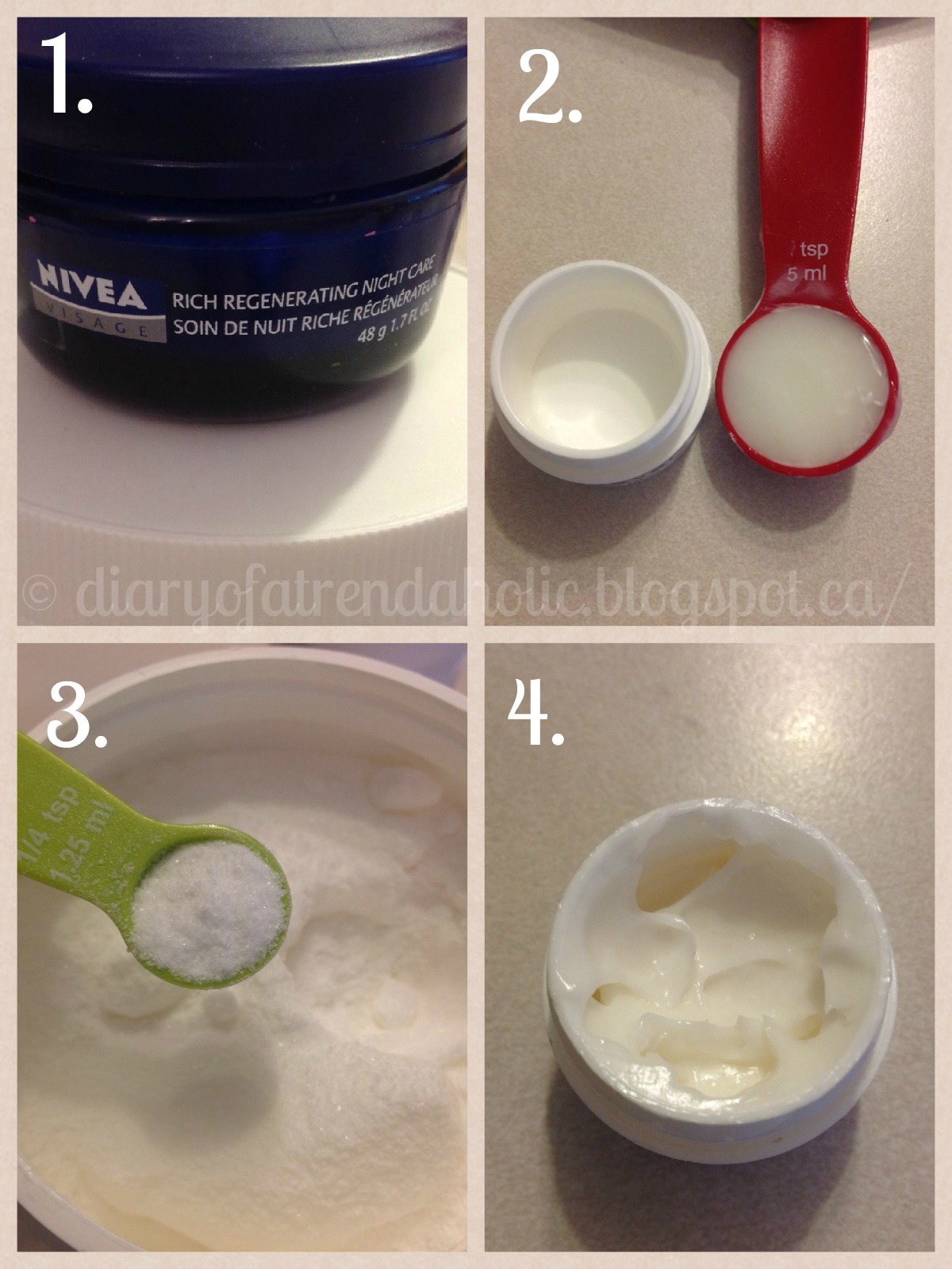 Diary of a Trendaholic Amazing DIY face serum and face cream