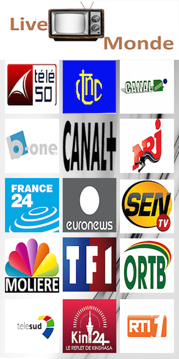 Regardez les chaînes de télévision en direct gratuitement sur Live TV Monde