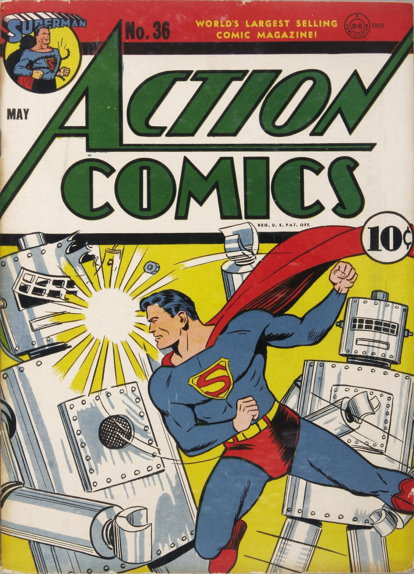 Action Comics (1938) 36 Page 1