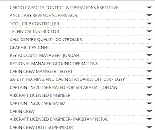 عدد كبير من الوظائف الشاغرة لجميع التخصصات فى شركة العربية للطيران فى الامارات 1