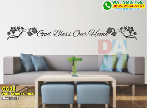 Wall Sticker Puisi
