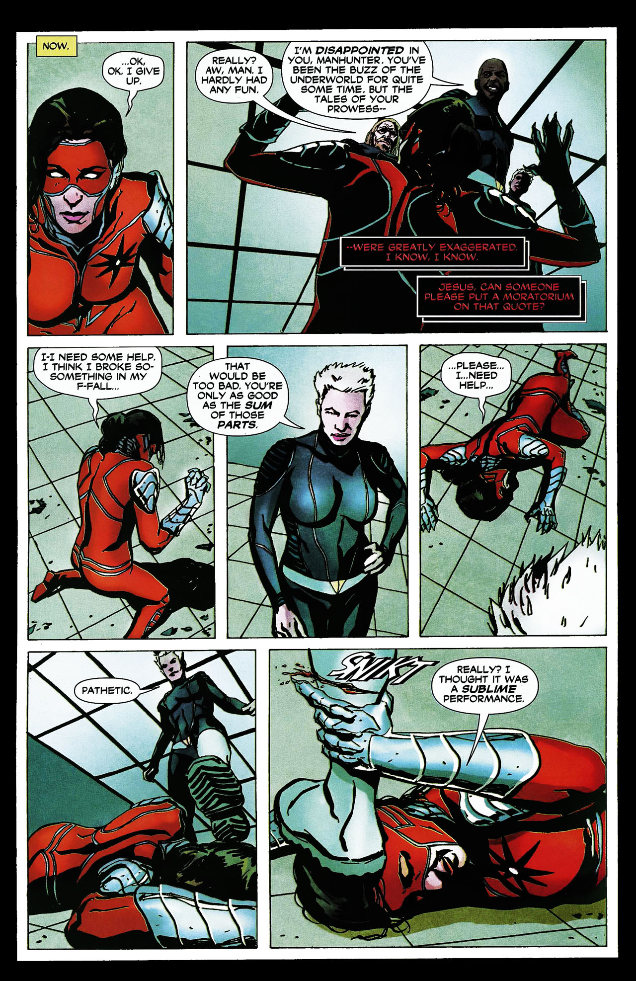 Read online Manhunter (2004) comic -  Issue #33 - 19