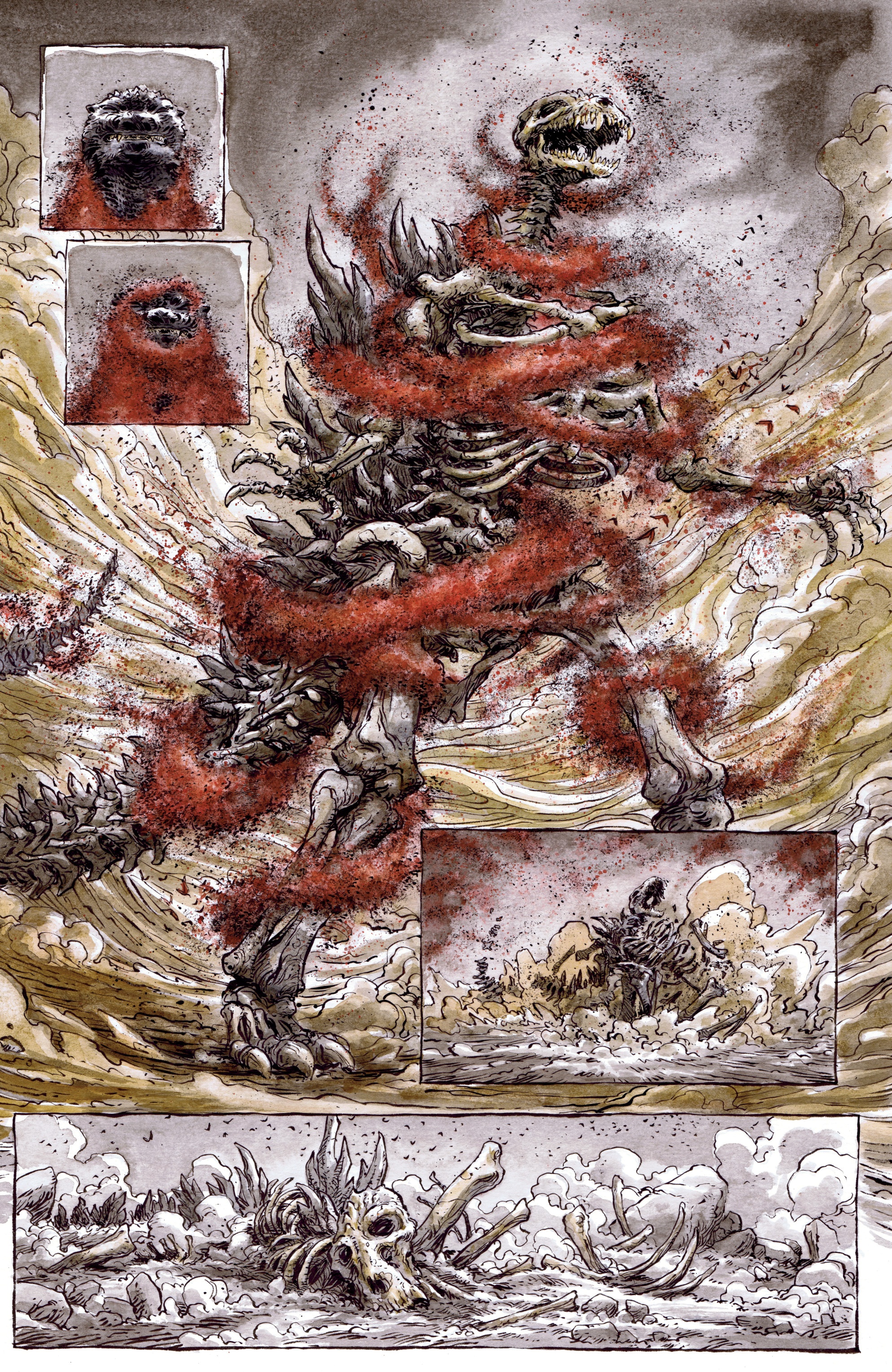 Read online Godzilla in Hell (2015) comic -  Issue #5 - 15