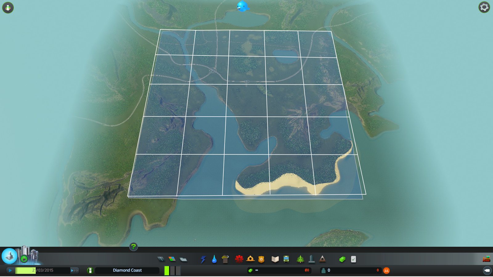 The Skylines Planning Guide Map Diamond Coast