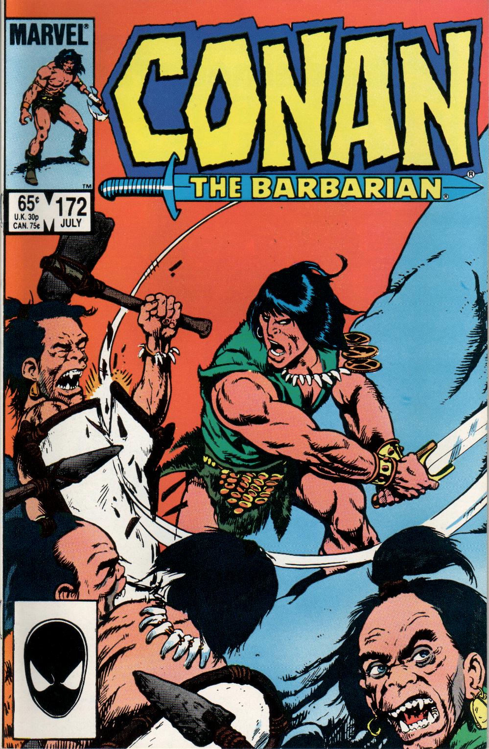 Read online Conan the Barbarian (1970) comic -  Issue #172 - 1