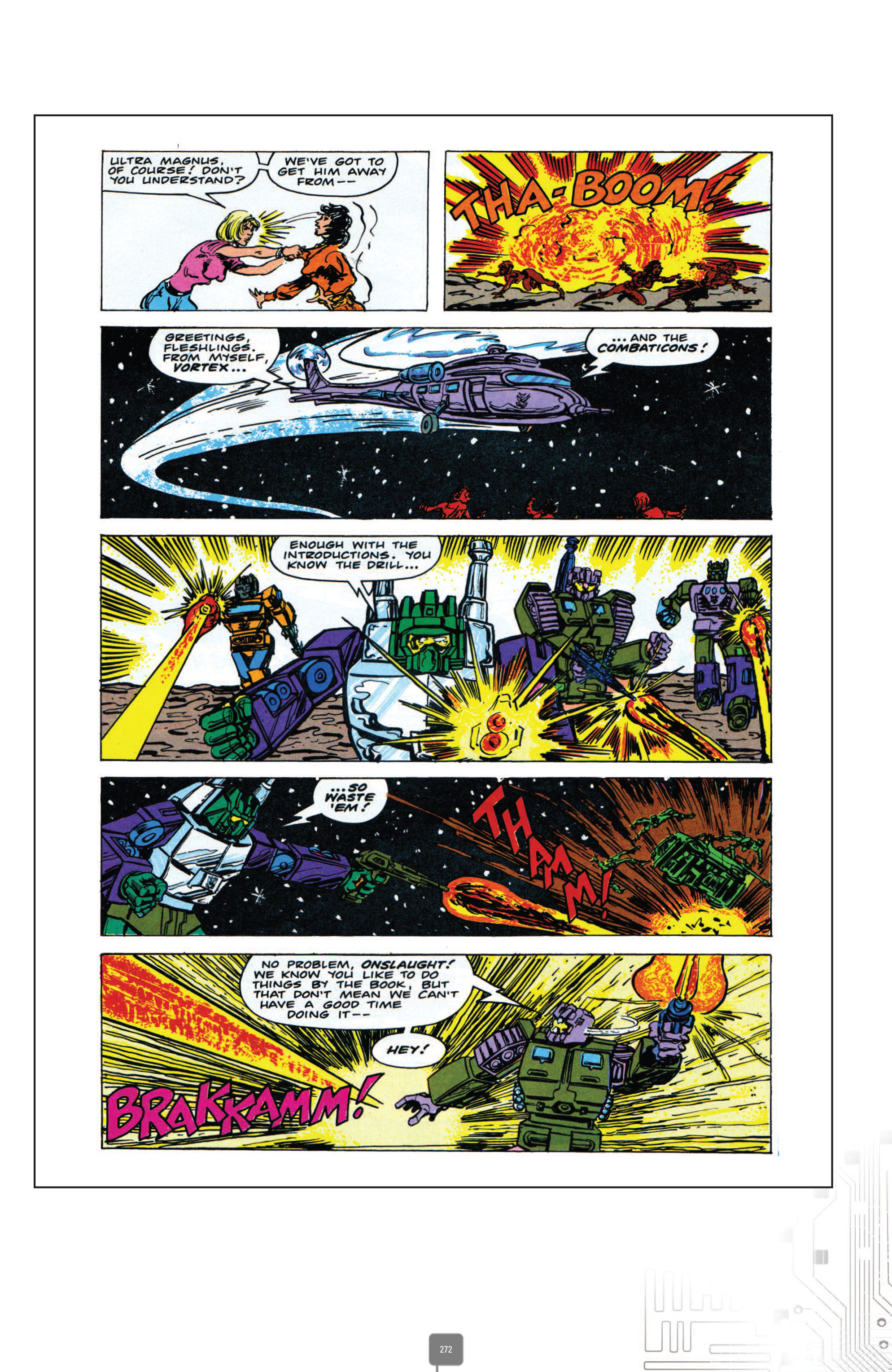 Read online The Transformers Classics UK comic -  Issue # TPB 4 - 272