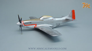 P-51 D-15 Mustang ICM 1/48 - plastic scale model build review