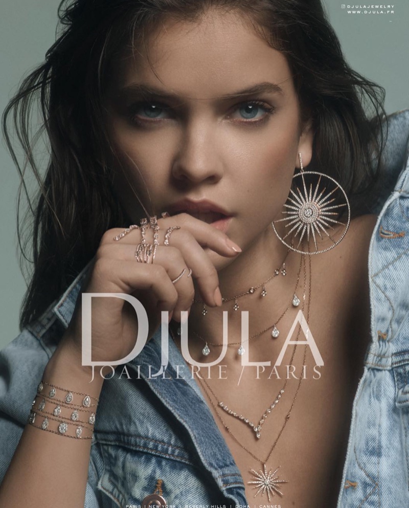 Barbara Palvin turns up the shine for Djula Jewelry Campaign