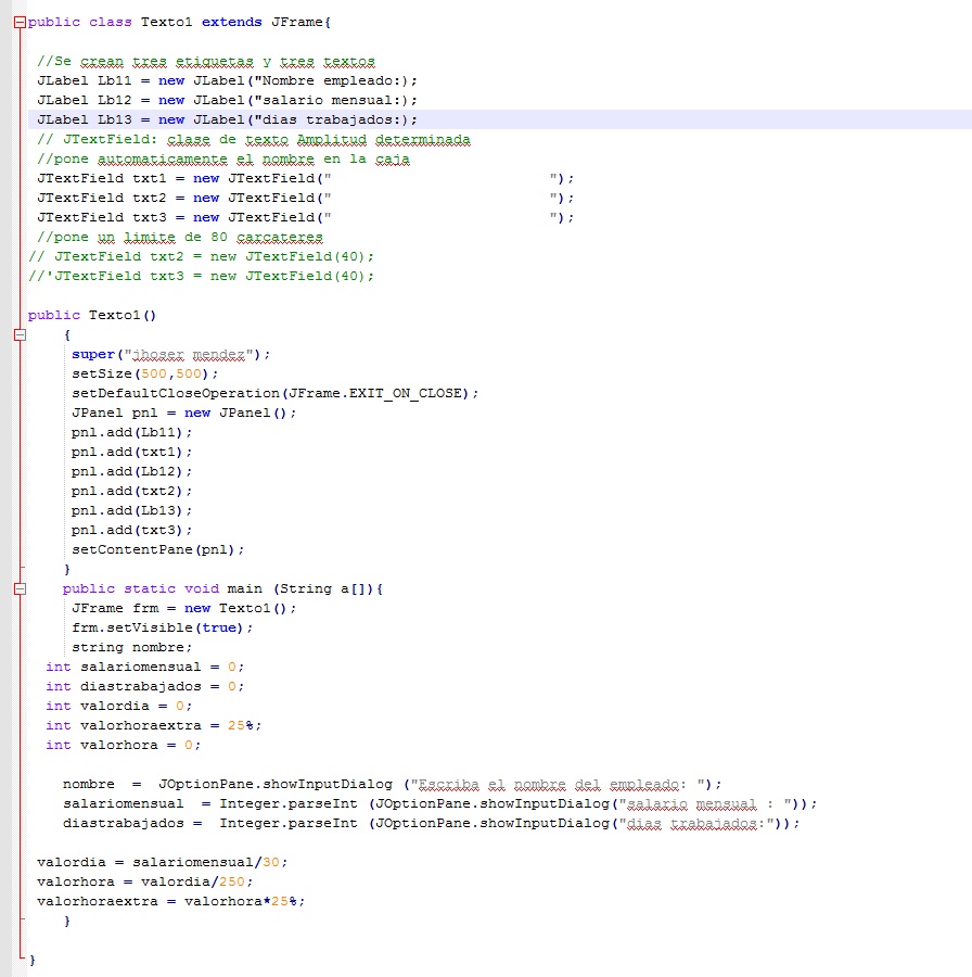 JAVA: ALGORITMOS Y PROGRAMAS DE FLUJO