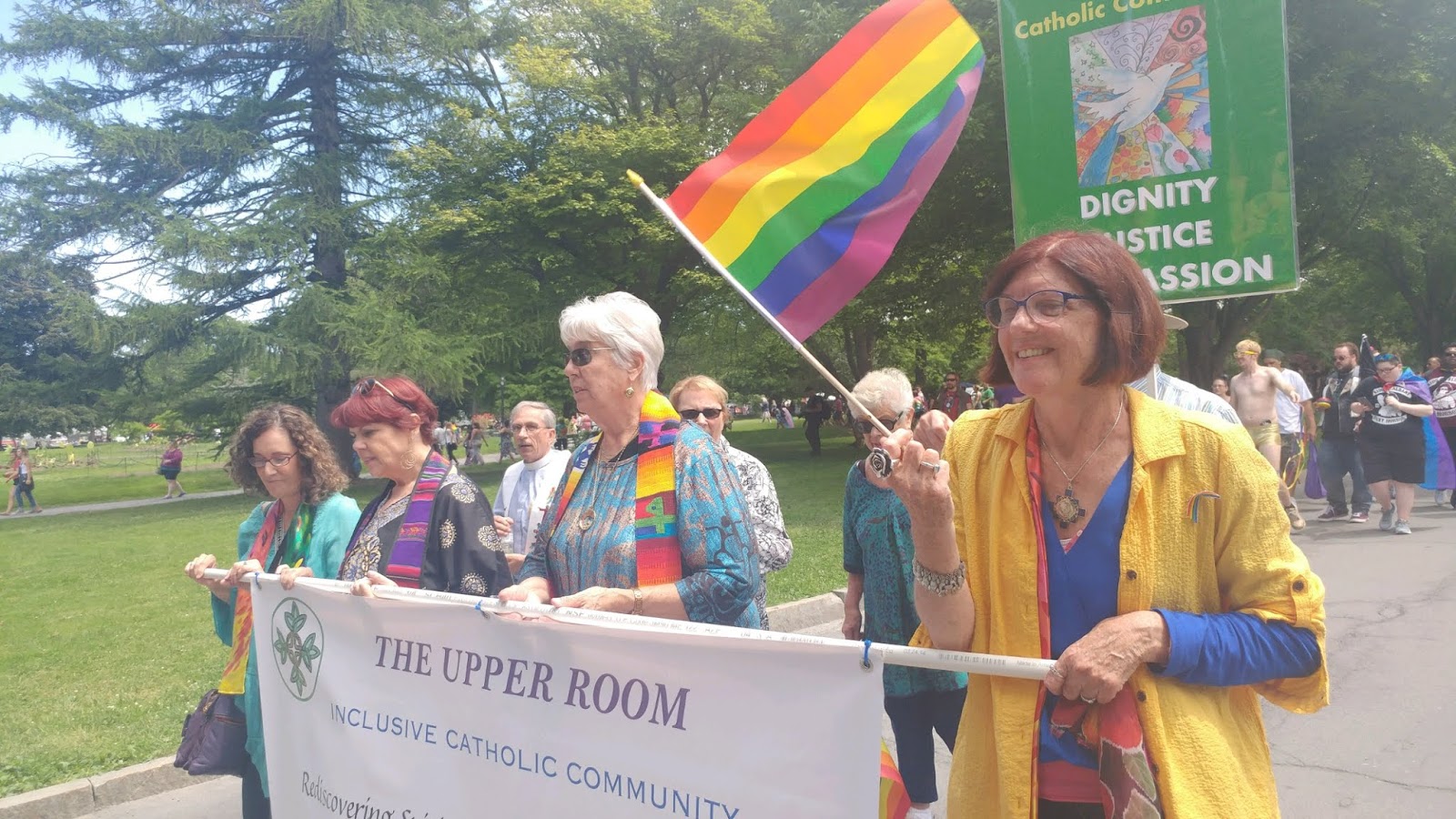 Bridget Mary's Blog Upper Room Inclusive Catholic Community Liturgy Gay Pride Sunday