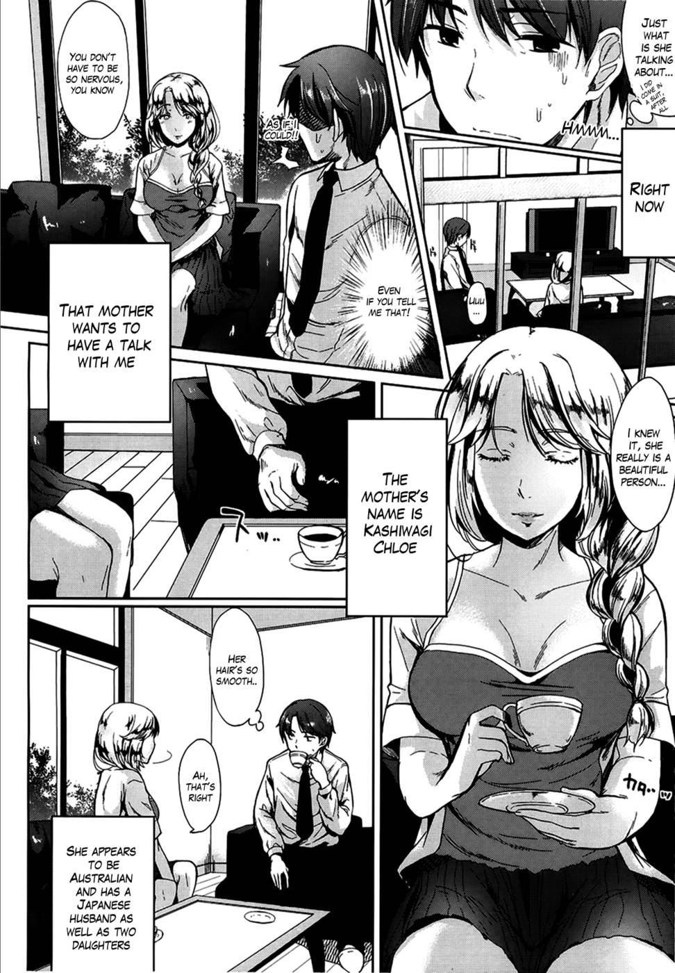 Hentai Manga Comic-Half Time-Chapter 1-Half Time-Together with Mother-4