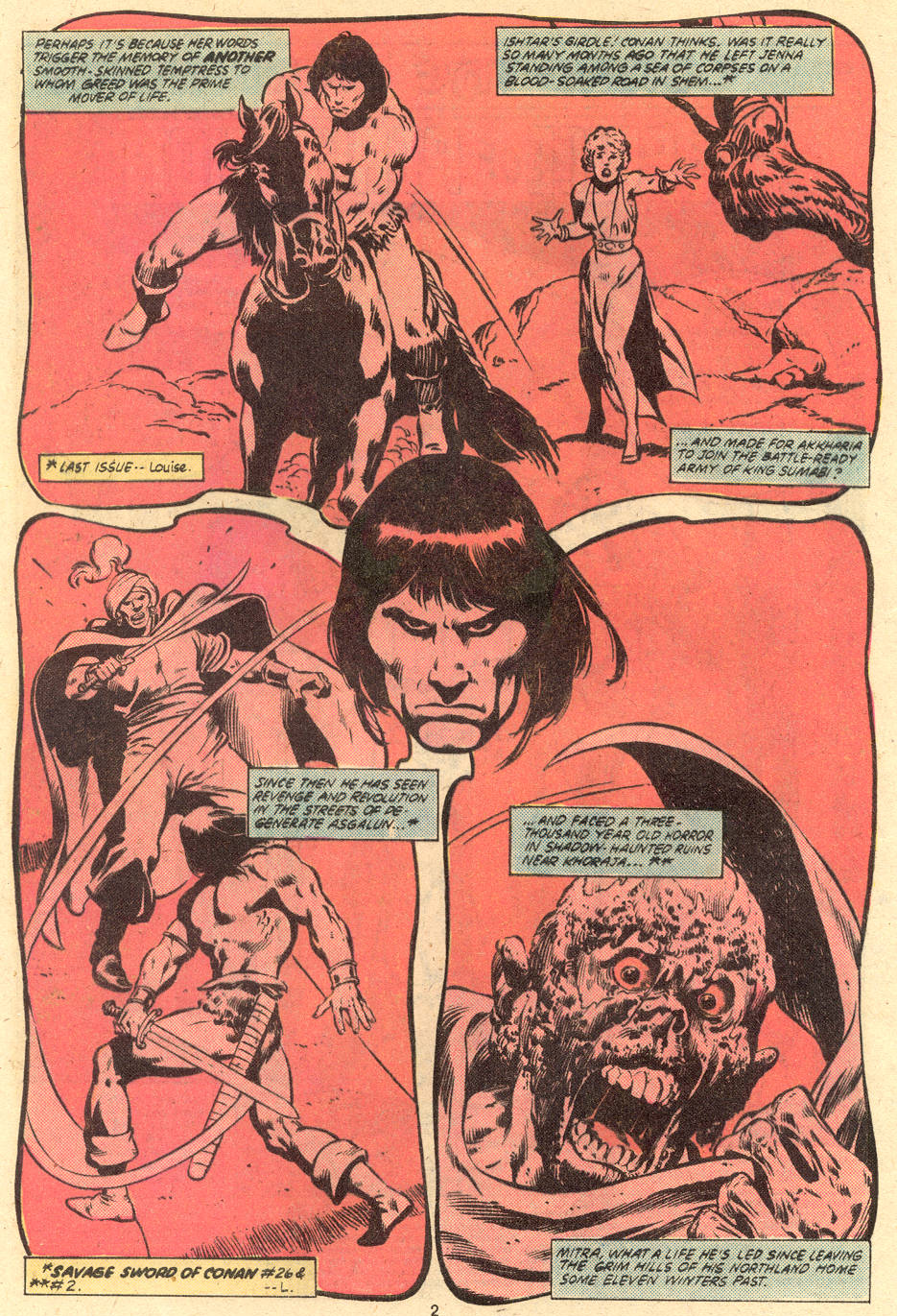 Read online Conan the Barbarian (1970) comic -  Issue #121 - 3