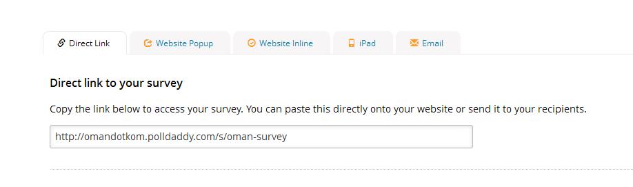 Cara mudah membuat survey online