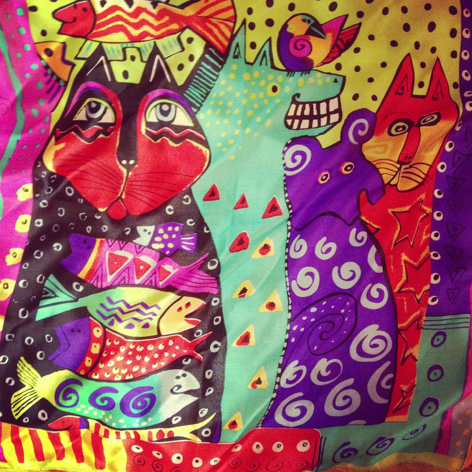 Laurel Burch Голая