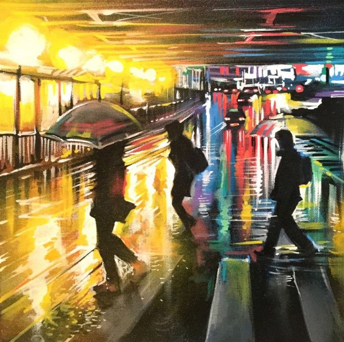 Городские пейзажи. Dan Kitchener