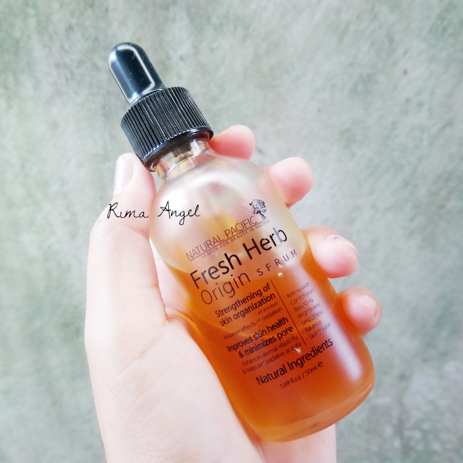 Review Natural Pacific Fresh Herb Origin Serum