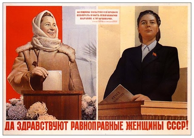 Mujer en la URSS