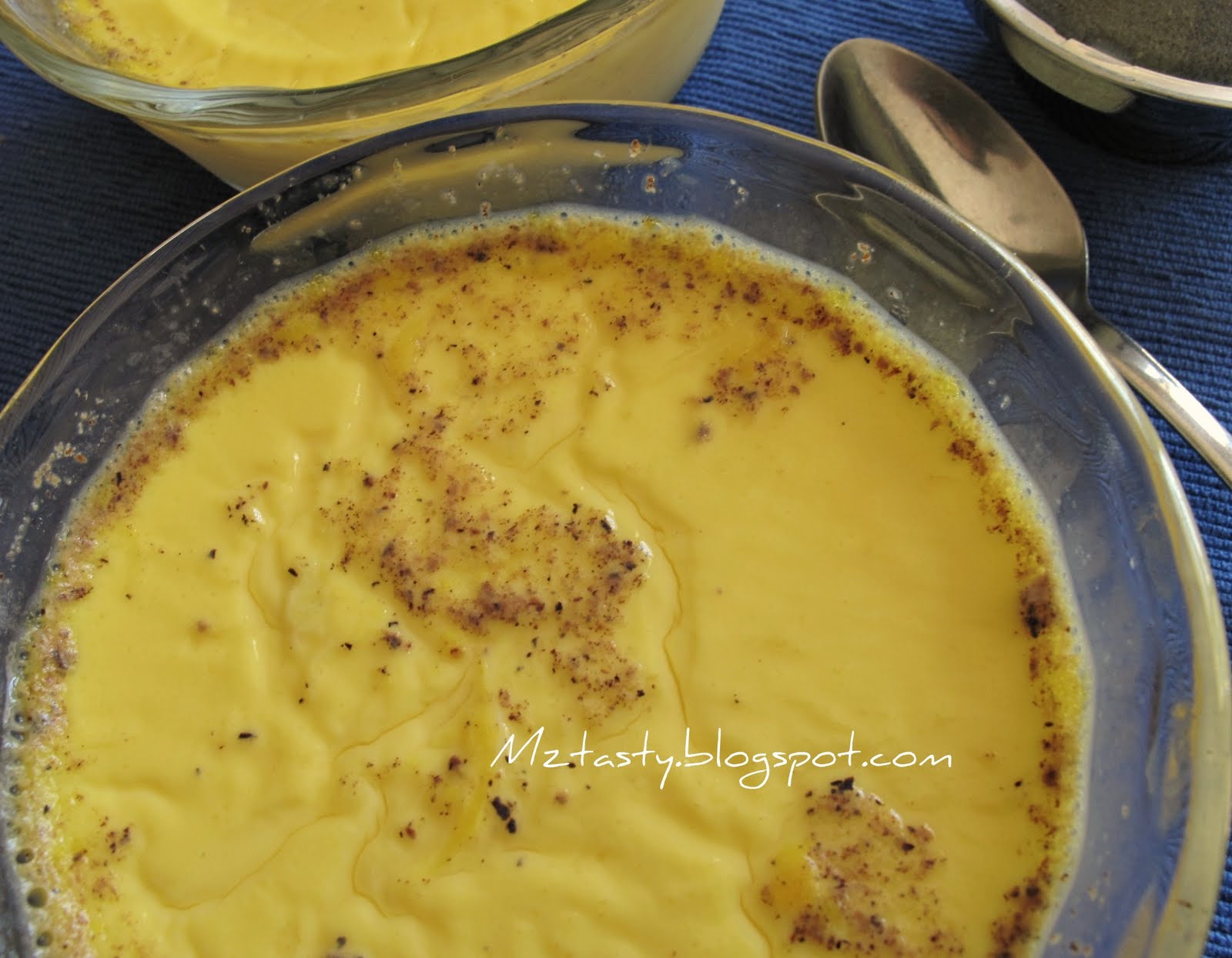 MzTasty's Kitchen, Savor The Flavor Baked Egg Custard