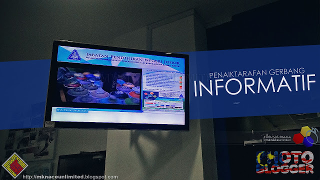 Penaiktarafan Gerbang Informatif JPN Johor