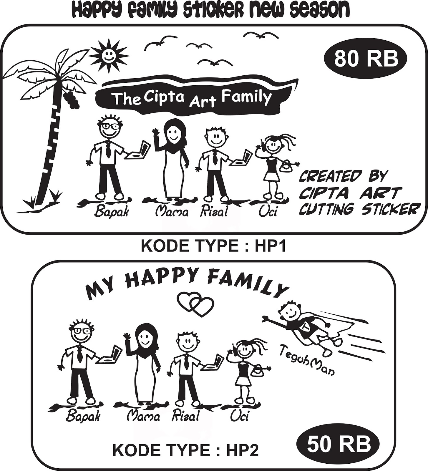 Kumpulan Gambar Kartun Happy Family Kolek Gambar