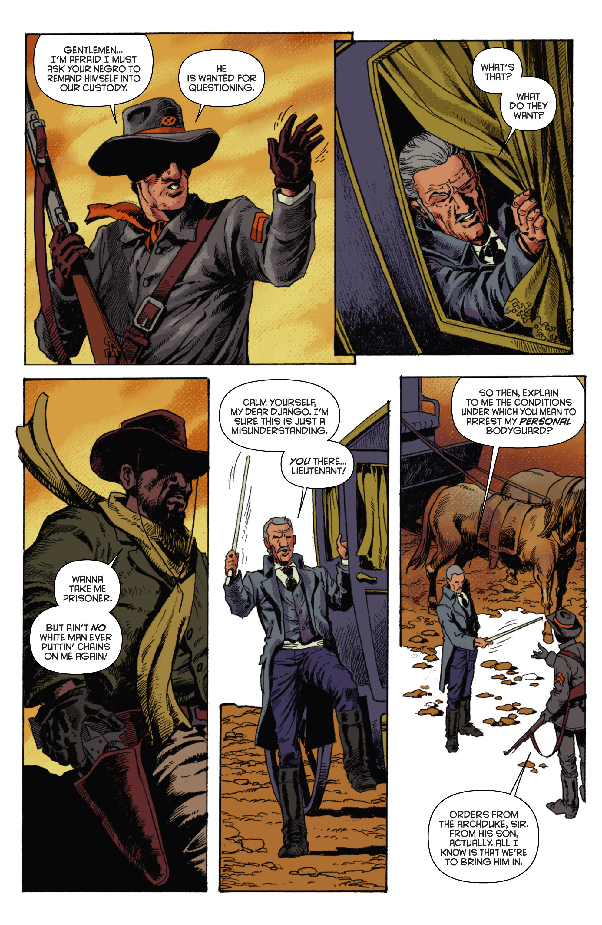 Read online Django/Zorro comic -  Issue #5 - 17