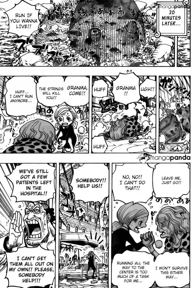 One Piece Ch 785: Even if my legs were broken...