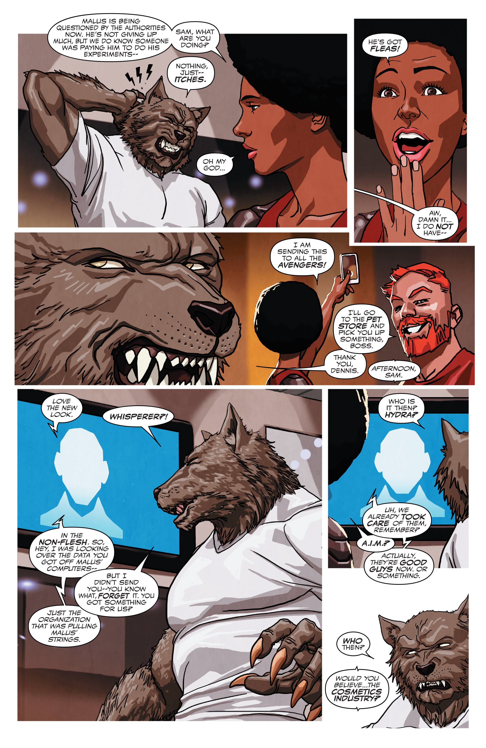 Read online Captain America: Sam Wilson comic -  Issue #3 - 17