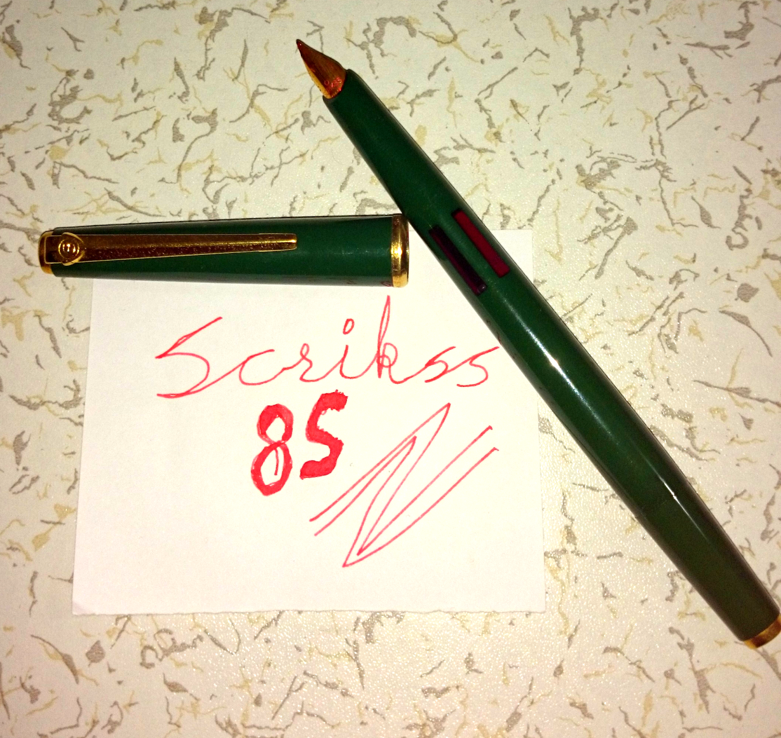 vintage scrikss 85 dolma kalem