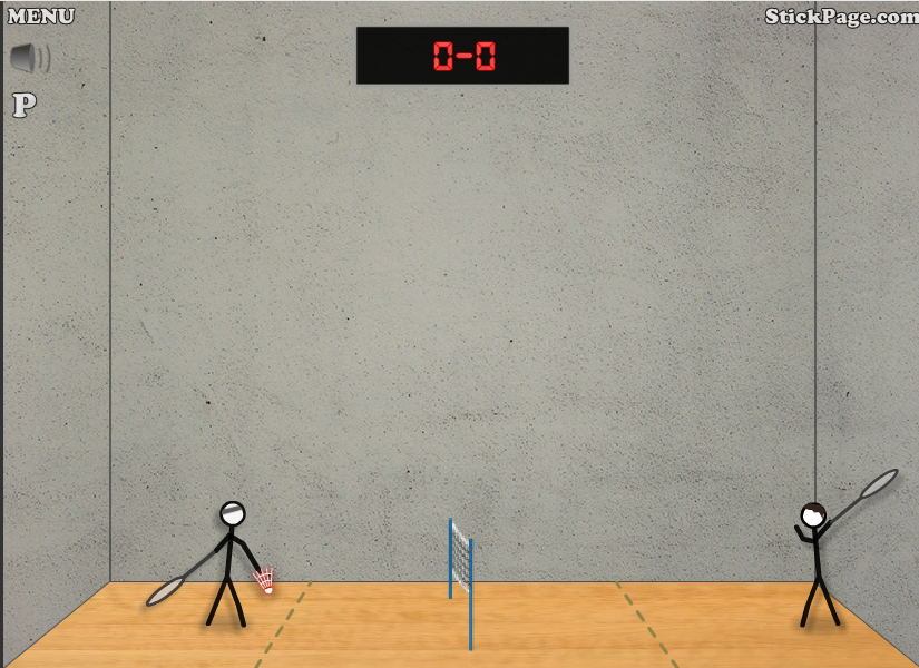 Happy Wheels Now Stick Figure Badminton