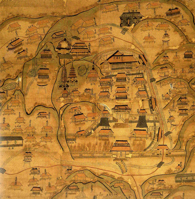 極楽寺境内絵図