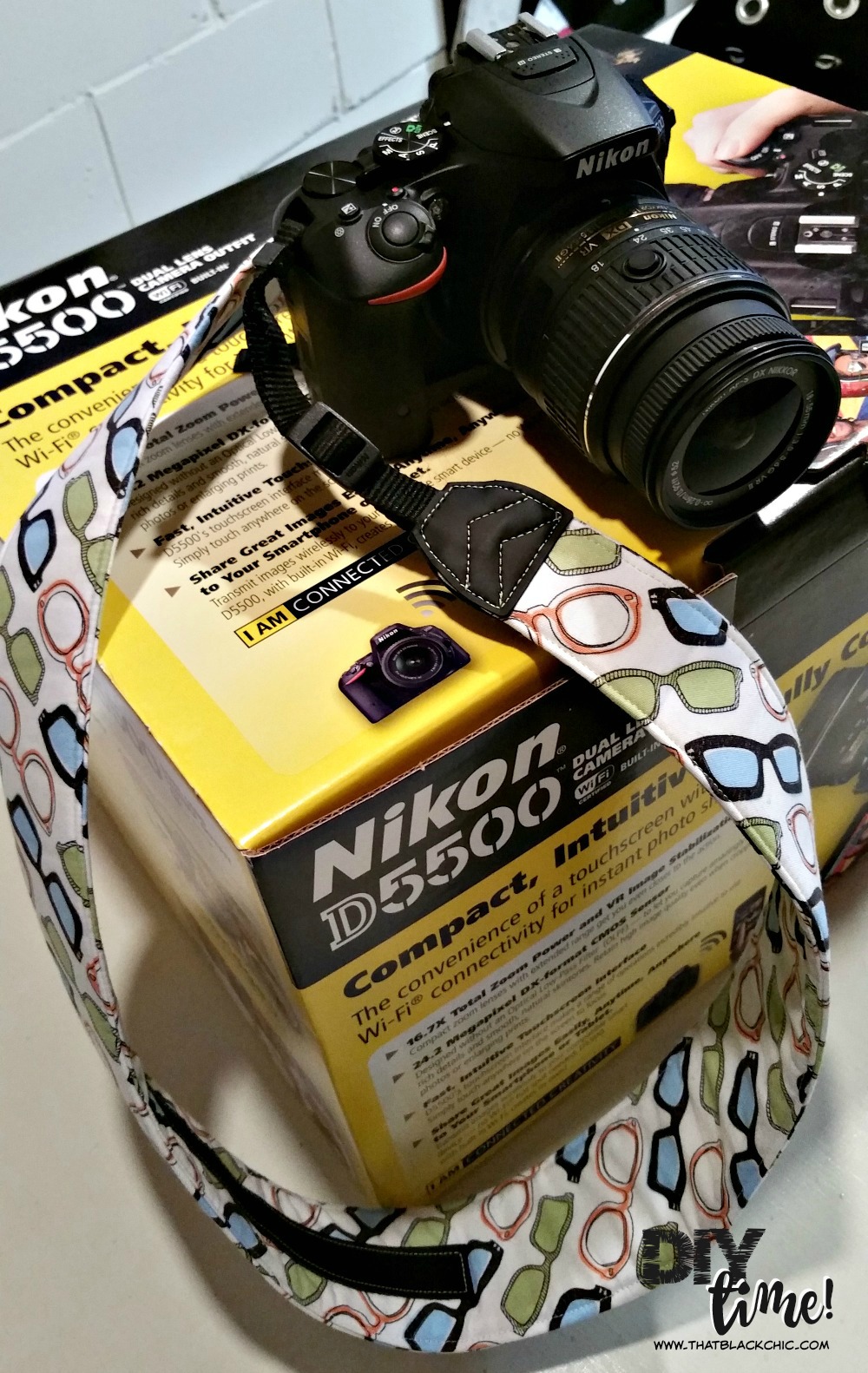 Diy Camera Strap Tutorial A Camera Upgrade Just Happened That Black Chic