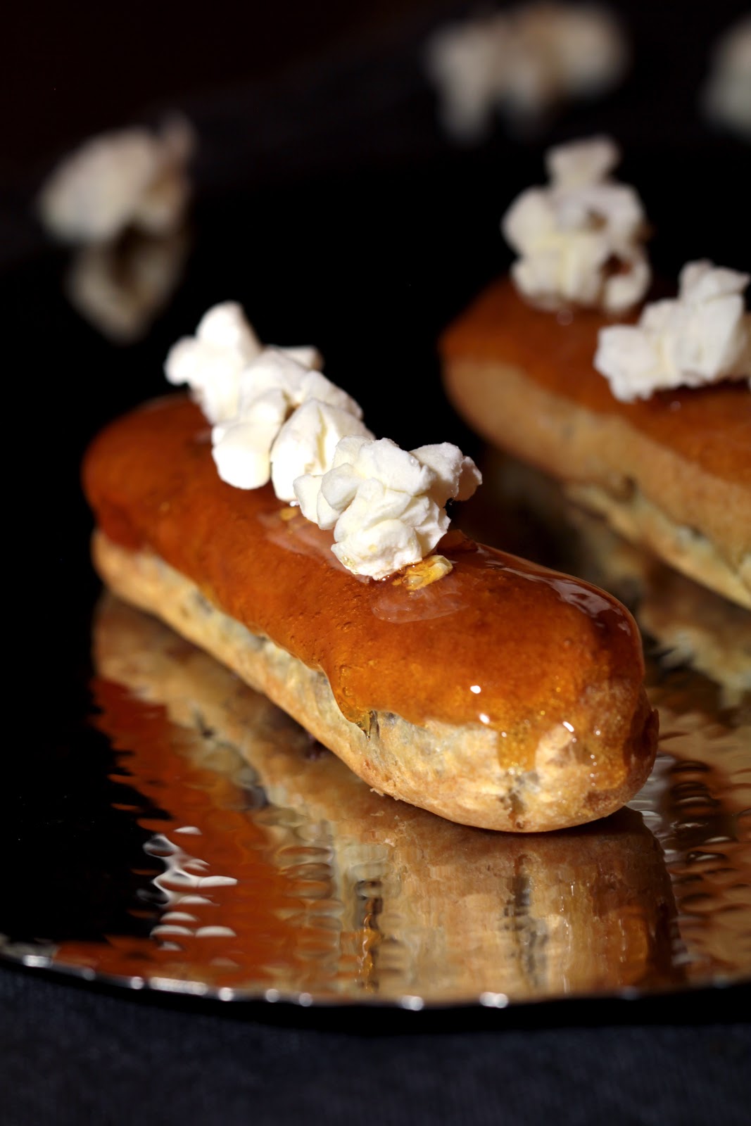 Eclair caramel pop corn du dernier numéro de Yummy (recette de