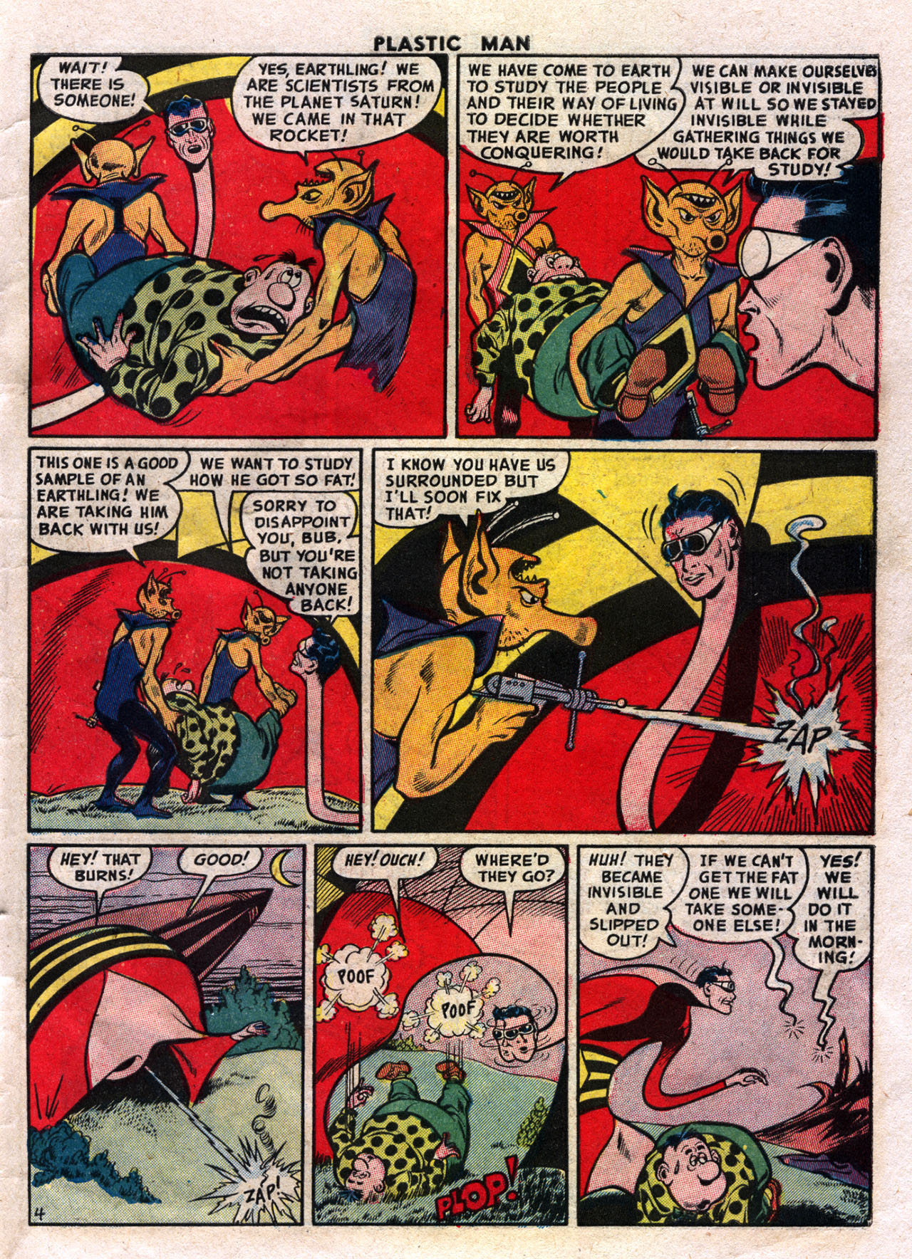 Read online Plastic Man (1943) comic -  Issue #45 - 29