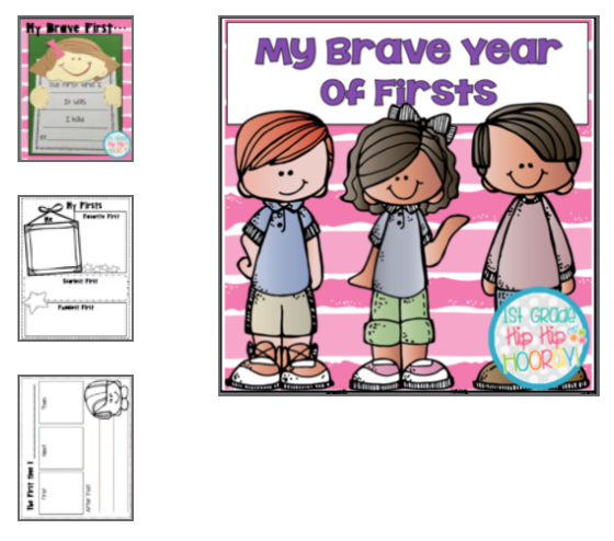 1st Grade Hip Hip Hooray!: My Brave Year of Firsts...Book Companion ...