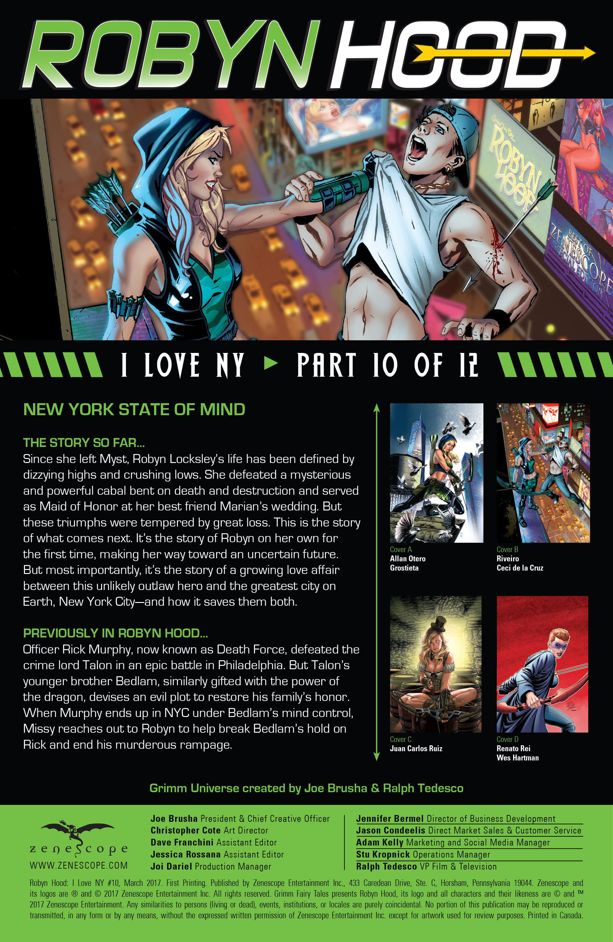 Read online Robyn Hood I Love NY comic -  Issue #10 - 2