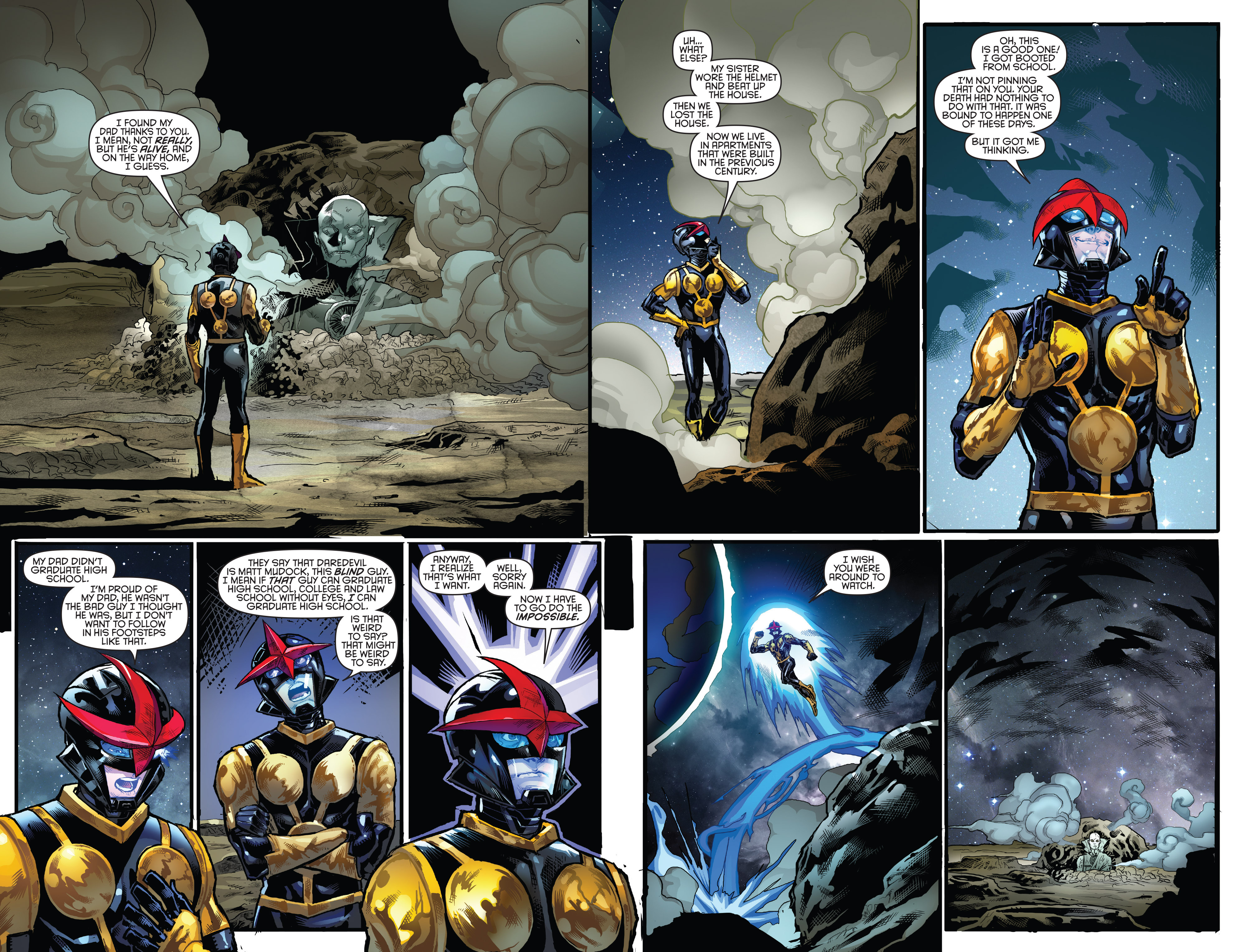 Read online Nova (2013) comic -  Issue #22 - 4
