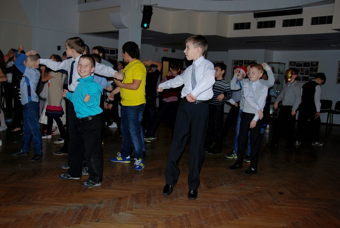 Новогодний огонек для 7 класса