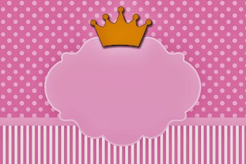 Princesses: Free Printable Cards or Invitations.