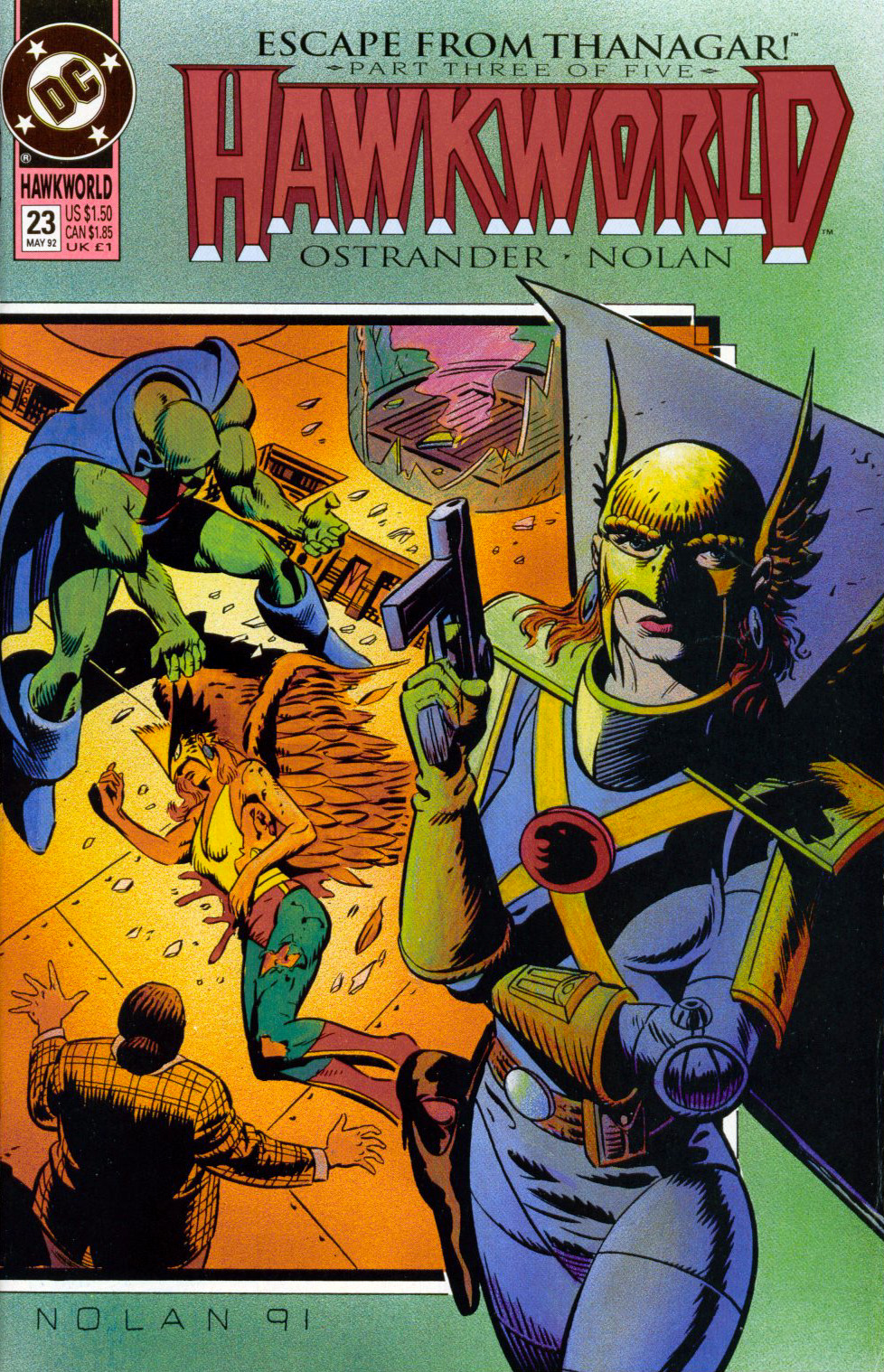 Read online Hawkworld (1990) comic -  Issue #23 - 1