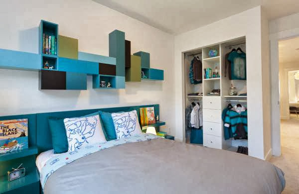 Deep Turquoise Bedroom  » Minimalist Color Blue Bedrooms