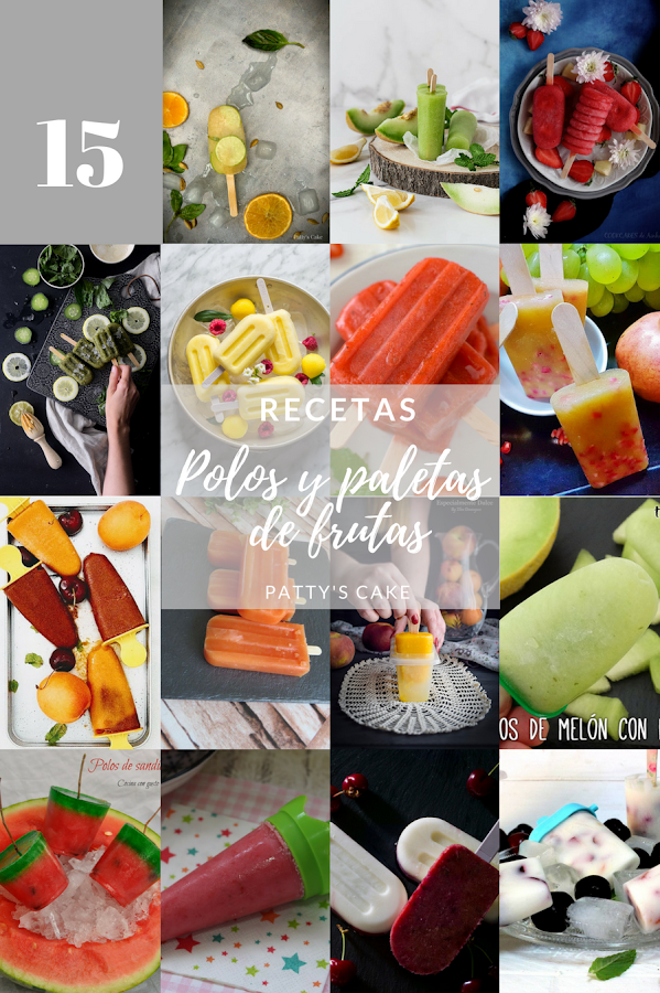 15 formas de no derretirte este verano: polos con fruta