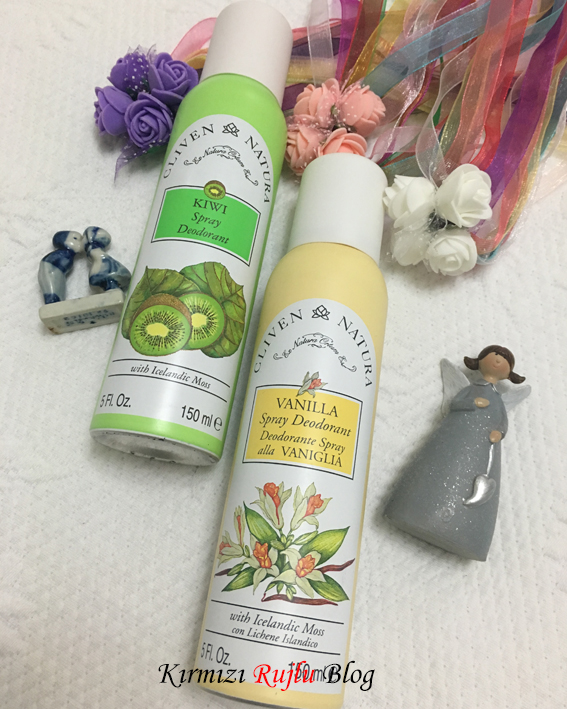 cliven natura deodorantlar kirmizi