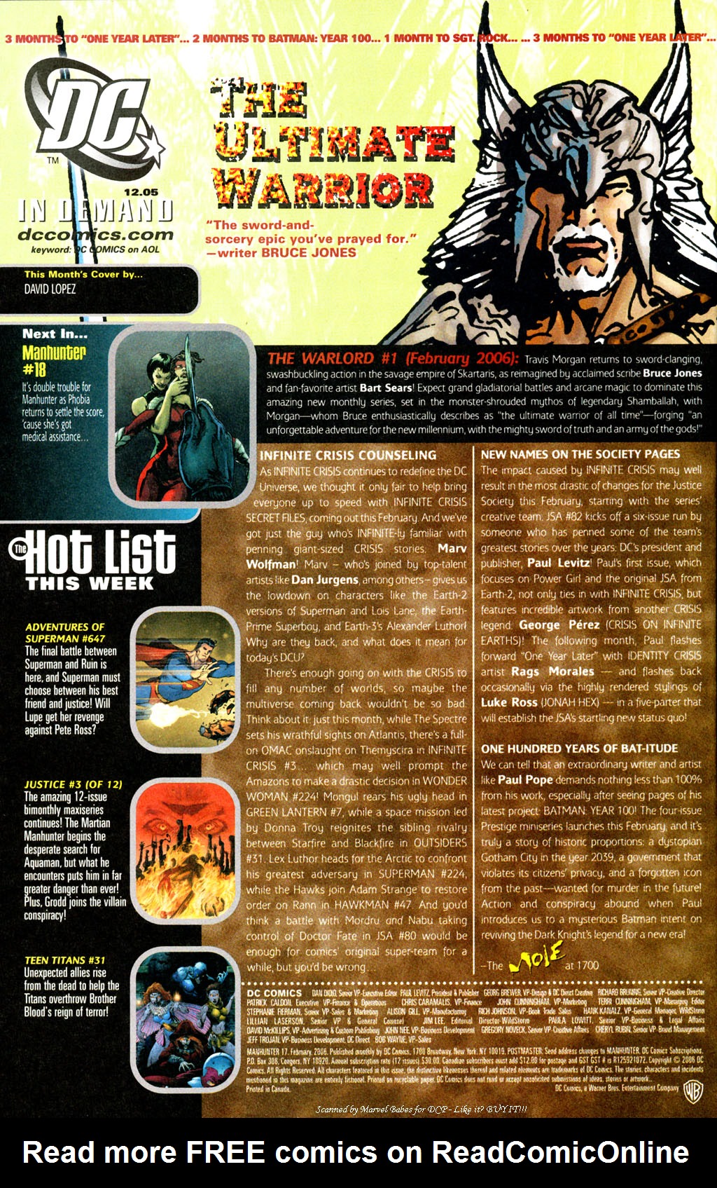 Read online Manhunter (2004) comic -  Issue #17 - 24